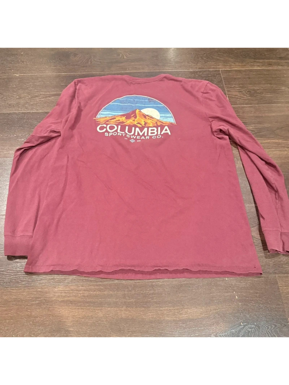 Columbia Sportswear Long Sleeve Graphic Shirt XL 1477